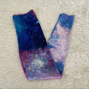 BLACKMILK GALAXY ANGEL HIGH WAISTED VELVET LEGGING